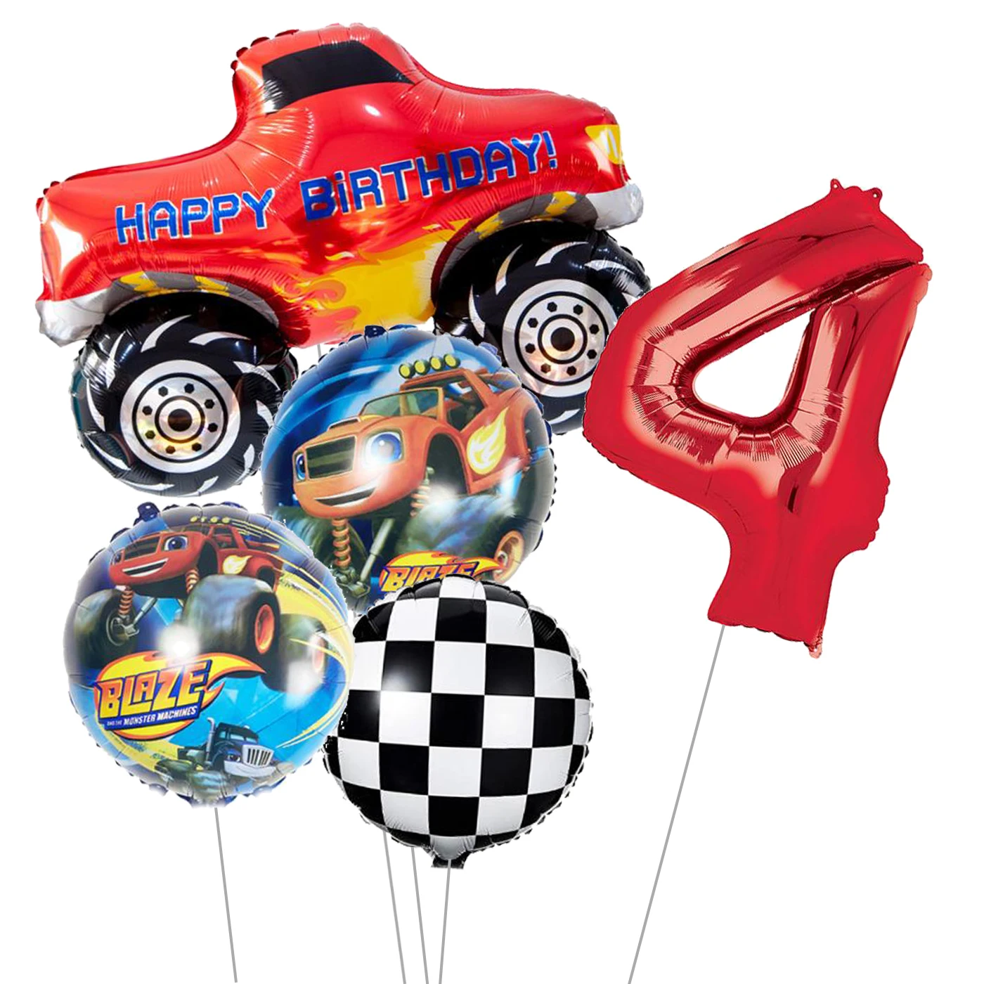 12inch Blaze Monster Latex Balloon Globos Birthday Party Supplies Decoration Kids Toys