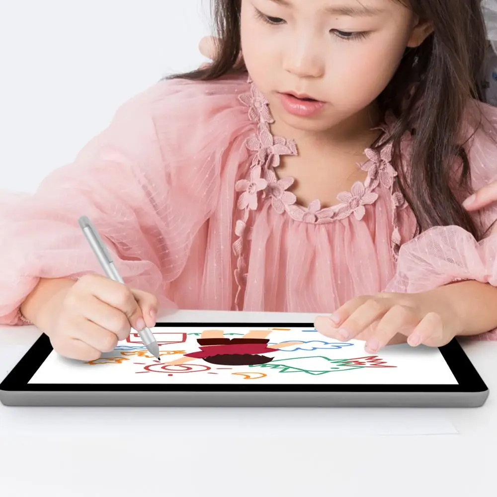 MoKo Stylus Pen for Surface Go, Digital Active Pen with 1024 Levels of Pressure Points Tilt Sensitivity for Microsoft Surface Go
MoKo Stylus Pen for Surface Go, Digital Active Pen with 1024 Levels of Pressure Points Tilt Sensitivity for Microsoft Surface Go