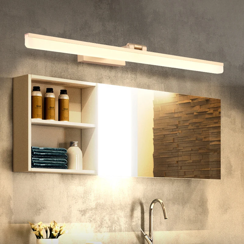 Modern Creative LED Wall Lamp Nordic Bathroom Mirror Front Lamps Waterproof Washroom Bedroom Makeup Wall Light Home Dresser Lamp
Modern Creative LED Wall Lamp Nordic Bathroom Mirror Front Lamps Waterproof Washroom Bedroom Makeup Wall Light Home Dresser Lamp