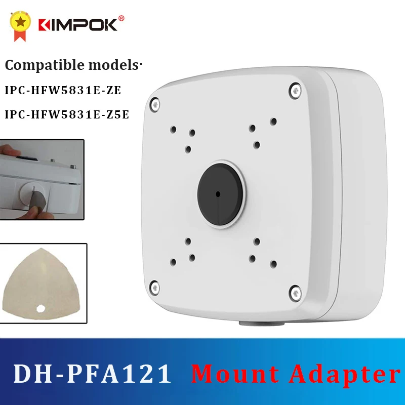 Original DH PFA121 Aluminum Material Water-proof Junction Box DH-PFA121 Junction Box For IPC-HFW5831E-ZE IPC-HFW5831E-Z5E
Original DH PFA121 Aluminum Material Water-proof Junction Box DH-PFA121 Junction Box For IPC-HFW5831E-ZE IPC-HFW5831E-Z5E
