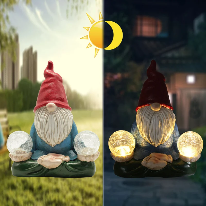 LED Solar Garden Lights Creative Dwarf Night Light Home Resin Crafts Outdoor Garden Decoration Waterproof Solar Lamp For Porch
LED Solar Garden Lights Creative Dwarf Night Light Home Resin Crafts Outdoor Garden Decoration Waterproof Solar Lamp For Porch