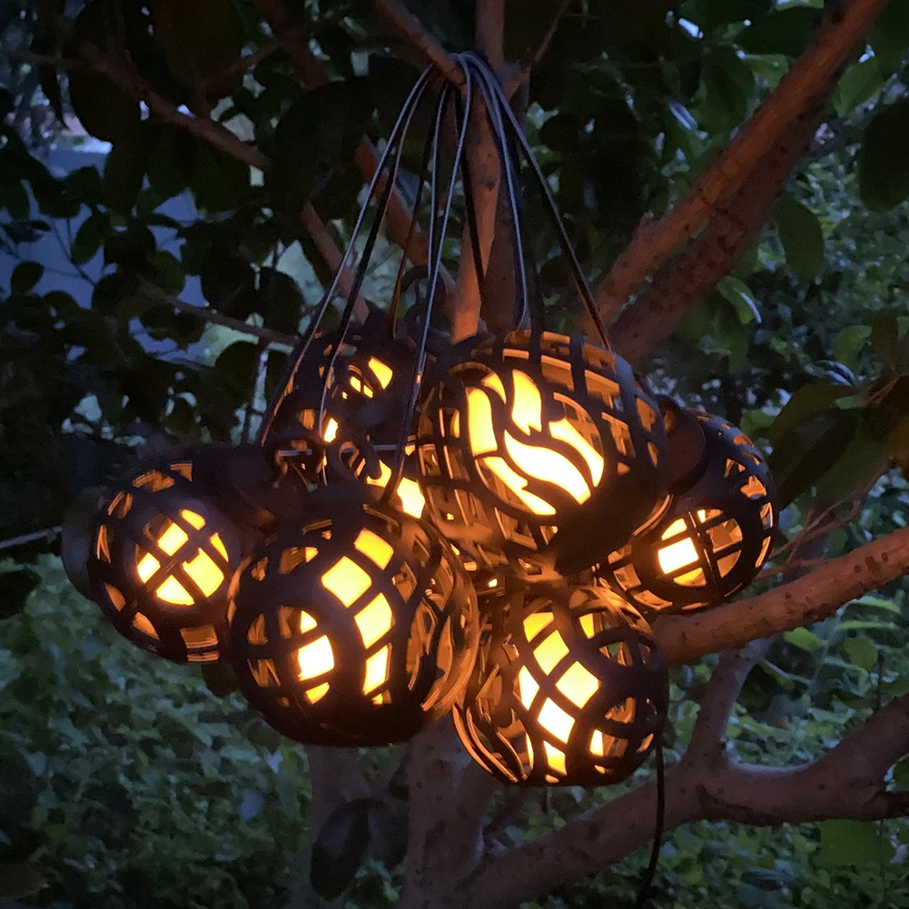 LED Solar String Light Outdoor Waterproof Solar Flame Light Hanging Global Bulb Fairy Lamp Lantern Wedding Party Decor Landscape
LED Solar String Light Outdoor Waterproof Solar Flame Light Hanging Global Bulb Fairy Lamp Lantern Wedding Party Decor Landscape