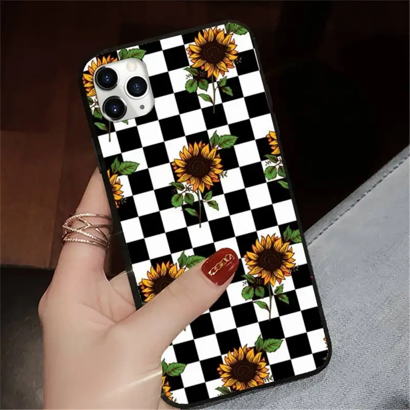 Checkered sunflower Cherry pattern Phone Case for iPhone 11 12 pro XS MAX 8 7 6 6S Plus X 5S SE 2020 XR
Checkered sunflower Cherry pattern Phone Case for iPhone 11 12 pro XS MAX 8 7 6 6S Plus X 5S SE 2020 XR