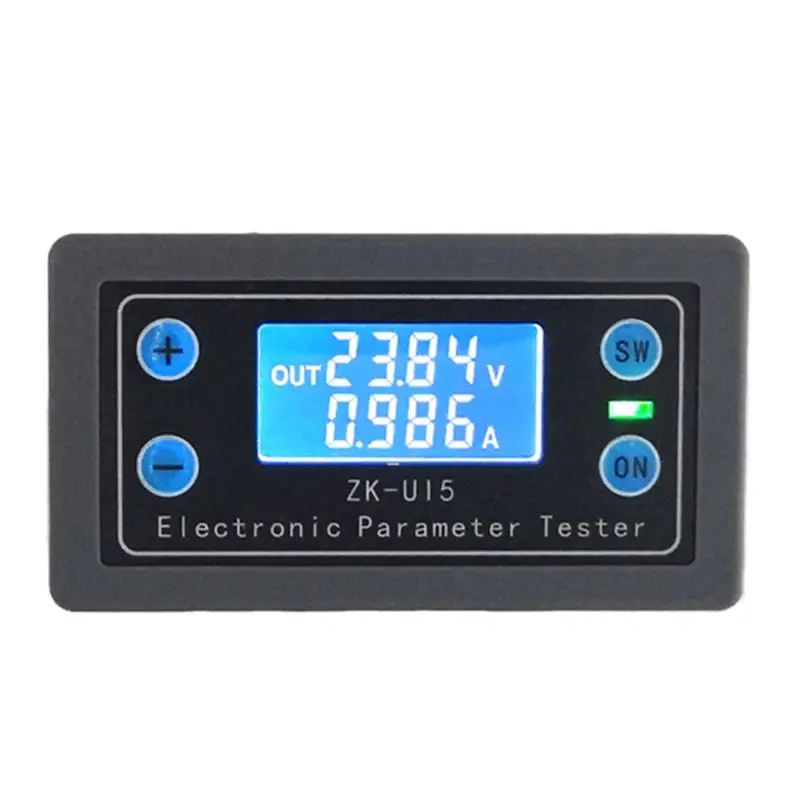 DC5-38V Battery Tester Voltmeter ammeter electronic load monitor charger tester Power capacity Meter Charge discharge Controller
DC5-38V Battery Tester Voltmeter ammeter electronic load monitor charger tester Power capacity Meter Charge discharge Controller