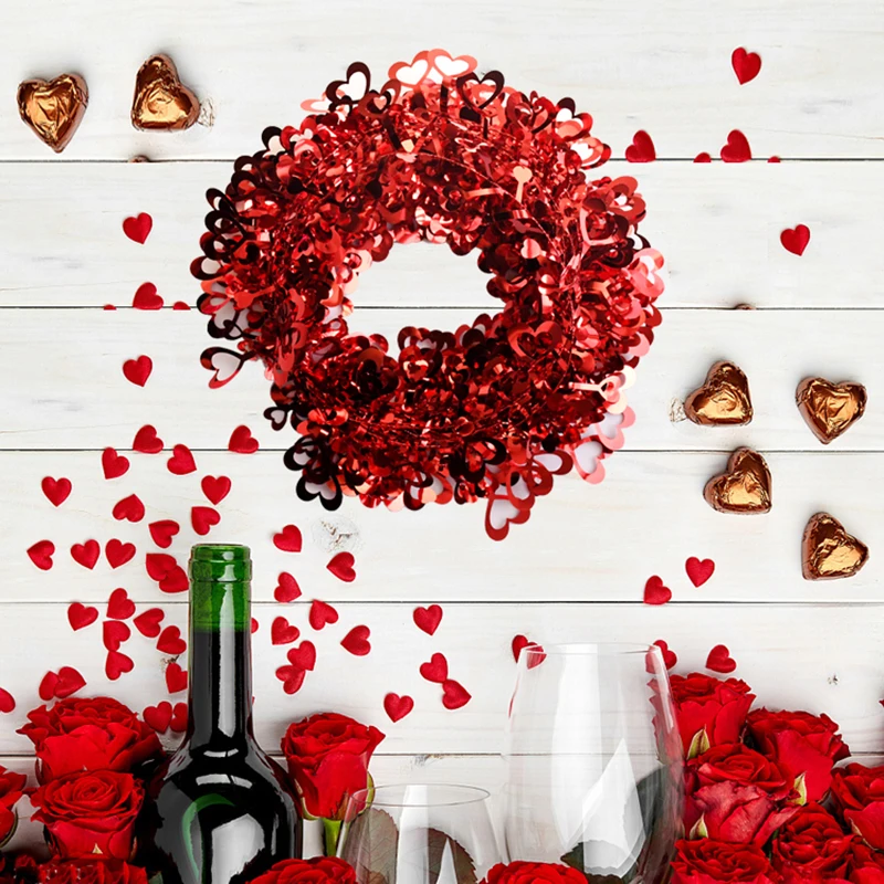 2 Pieces Of Wire Heart Garland For Valentine's Day Can Be Shaped ~ 2 Bags Of Various Heart-shaped Wire Garland 15M| Wire Heart H
2 Pieces Of Wire Heart Garland For Valentine's Day Can Be Shaped ~ 2 Bags Of Various Heart-shaped Wire Garland 15M| Wire Heart H