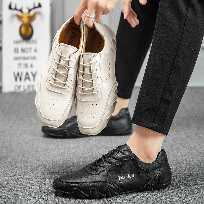2021Genuine Leather Men's Outdoor Sports Shoes Fashion Men's Casual Shoes Handmade Breathable Men's Loafers Adult Footwear38-46
2021Genuine Leather Men's Outdoor Sports Shoes Fashion Men's Casual Shoes Handmade Breathable Men's Loafers Adult Footwear38-46