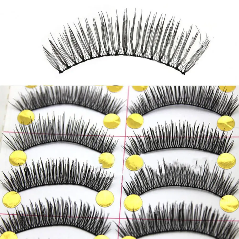 70% Hot Sale 10 Pairs Handmade Fashion Natural Thick Long False Eyelashes Eye Lashes Makeup for Daily Life
70% Hot Sale 10 Pairs Handmade Fashion Natural Thick Long False Eyelashes Eye Lashes Makeup for Daily Life
