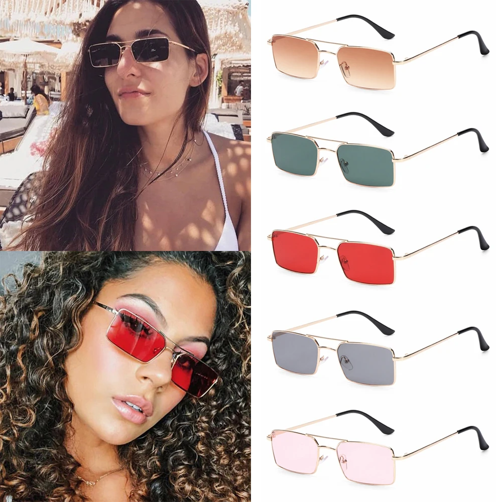 Fashion Metal Frame Vintage for Women and Men Retro Rectangle Sunglasses Steampunk Sunglasses Sun Glasses Small Frame
Fashion Metal Frame Vintage for Women and Men Retro Rectangle Sunglasses Steampunk Sunglasses Sun Glasses Small Frame