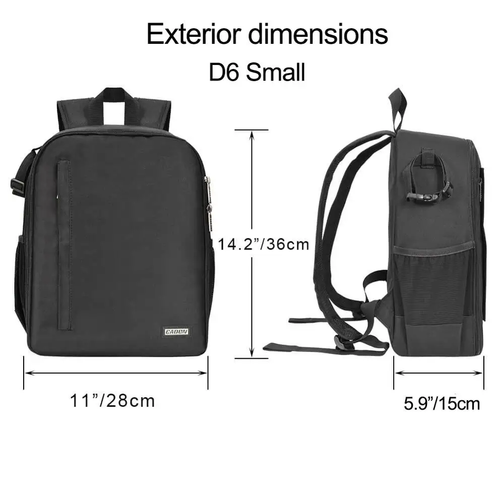 Многофункциональный рюкзак для камеры CADeN сумка цифровой DSLR водонепроницаемая