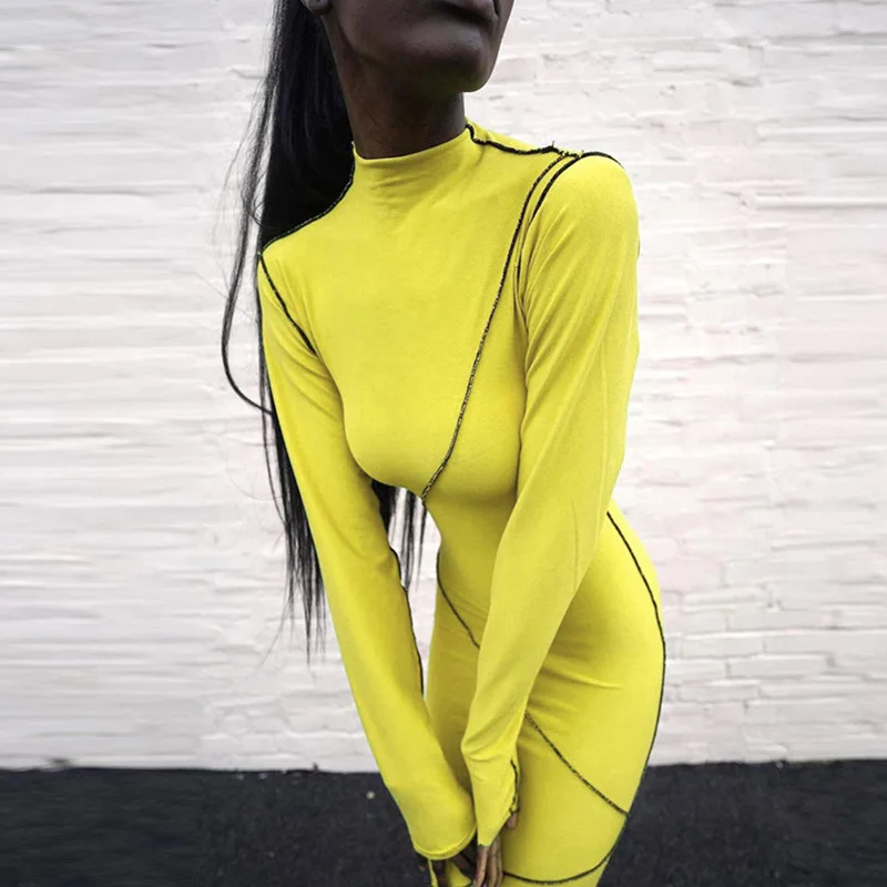 WJFZQM Women Long Sleeve Hollow Out Patchwork Green Dress Sexy 2021 Autumn Winter Bodycon Dress Club Party Women Casual Dresses
WJFZQM Women Long Sleeve Hollow Out Patchwork Green Dress Sexy 2021 Autumn Winter Bodycon Dress Club Party Women Casual Dresses