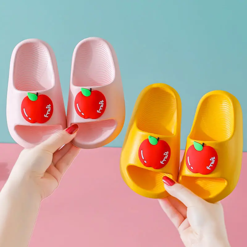 2021 Fruit Sandals Girls' Child Shoe Kid Shoes Children's Summer Soft Bottom Non-slip Indoor Bath Slippers Kids House Slippers
2021 Fruit Sandals Girls' Child Shoe Kid Shoes Children's Summer Soft Bottom Non-slip Indoor Bath Slippers Kids House Slippers
