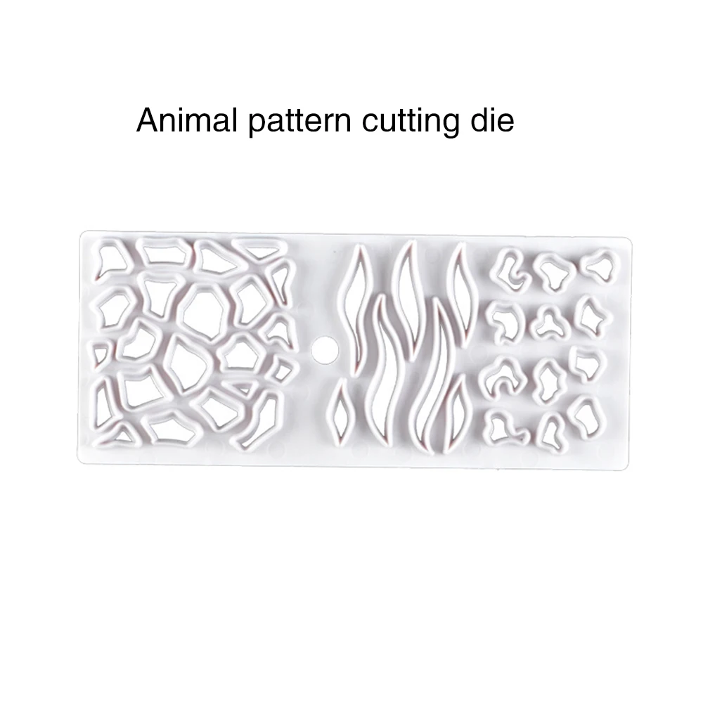 New Plastic Animal Pattern Cake Mold Cutting Die Cartoon Fondant Biscuit Mold Fondant Mold Cake Decoration Tools Baking Supplies
New Plastic Animal Pattern Cake Mold Cutting Die Cartoon Fondant Biscuit Mold Fondant Mold Cake Decoration Tools Baking Supplies