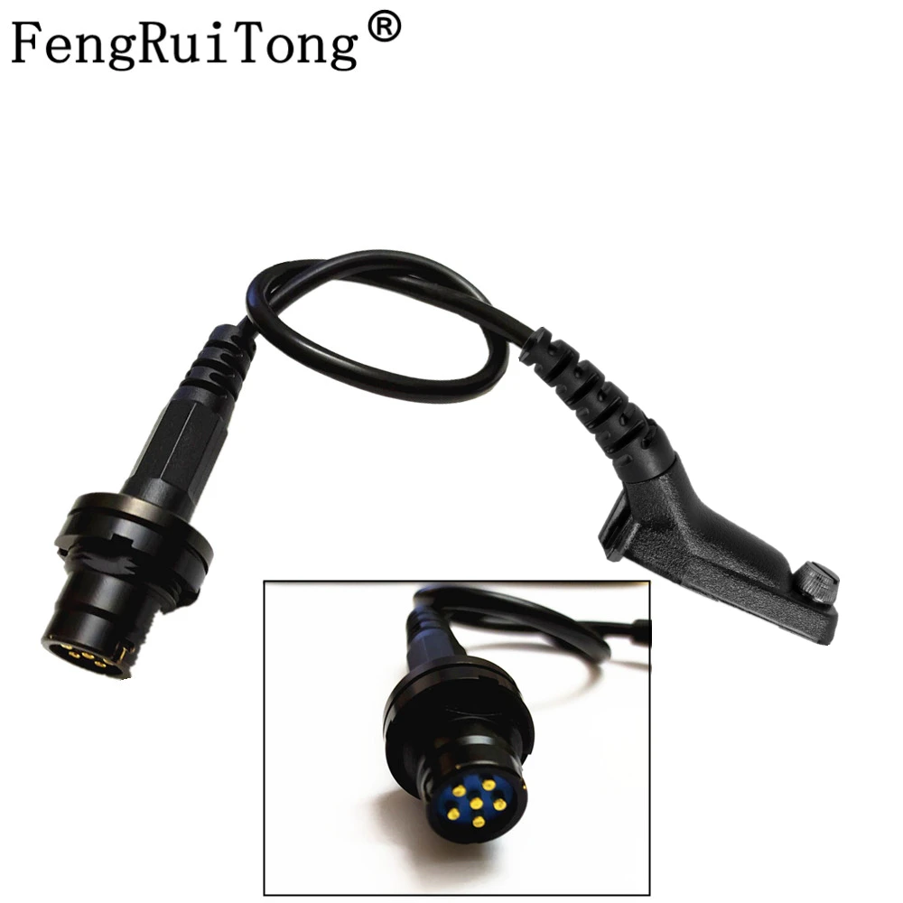 AN/PRC-152/PRC 148 Harris walkie talkie 6 pin plug turn to Motorola APX4000 XPR6300 DP4800 MTP6550 XIR P8268 adapter U-283/U
AN/PRC-152/PRC 148 Harris walkie talkie 6 pin plug turn to Motorola APX4000 XPR6300 DP4800 MTP6550 XIR P8268 adapter U-283/U