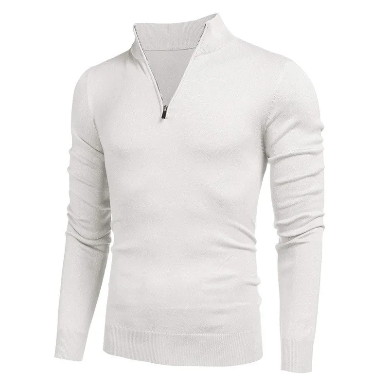 Мужская одежда, свитер на молнии, рубашка с длинным рукавом и высоким воротником, футболка, Новинка осени
Мужская одежда, свитер на молнии, рубашка с длинным рукавом и высоким воротником, футболка, Новинка осени