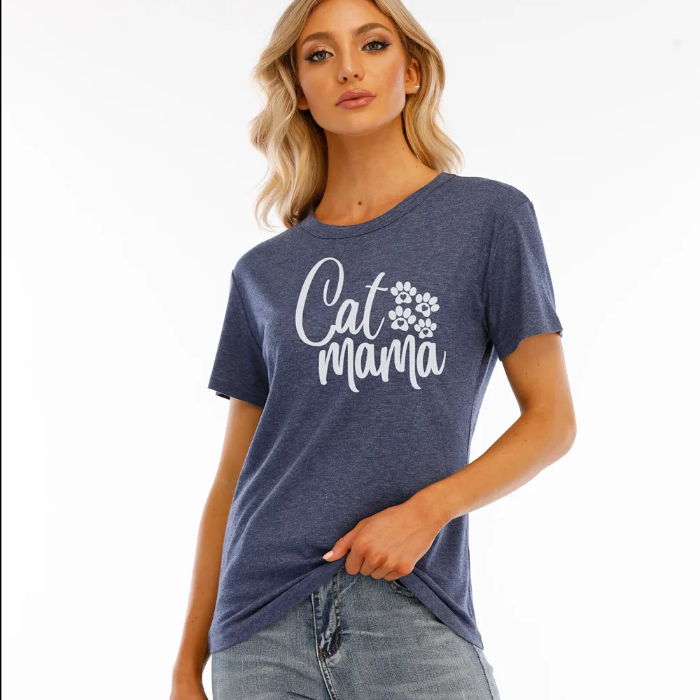 Anime Cat Mama Letter Print Lady Korean Style Female Tops Comfort Summer Kawaii Claw Graphic Creative Clothing Shirts Regular
Anime Cat Mama Letter Print Lady Korean Style Female Tops Comfort Summer Kawaii Claw Graphic Creative Clothing Shirts Regular
