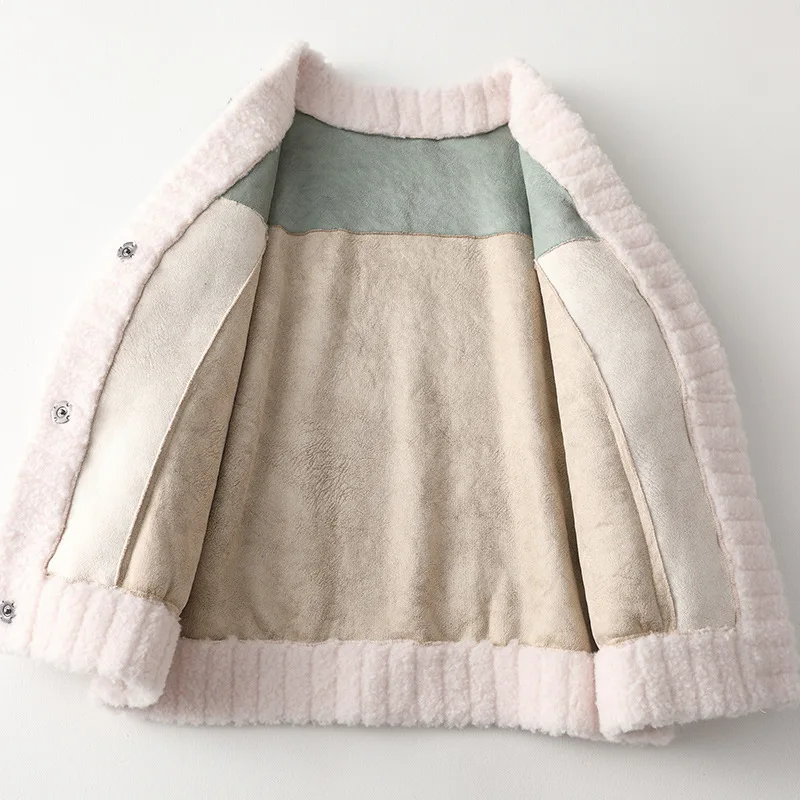 Fall Fashion New Fur Outwear Casual Camel Hair Jacket Windbreak Soft Overcome Winter Splicing Wool Coat for Women Thick Warm
Fall Fashion New Fur Outwear Casual Camel Hair Jacket Windbreak Soft Overcome Winter Splicing Wool Coat for Women Thick Warm