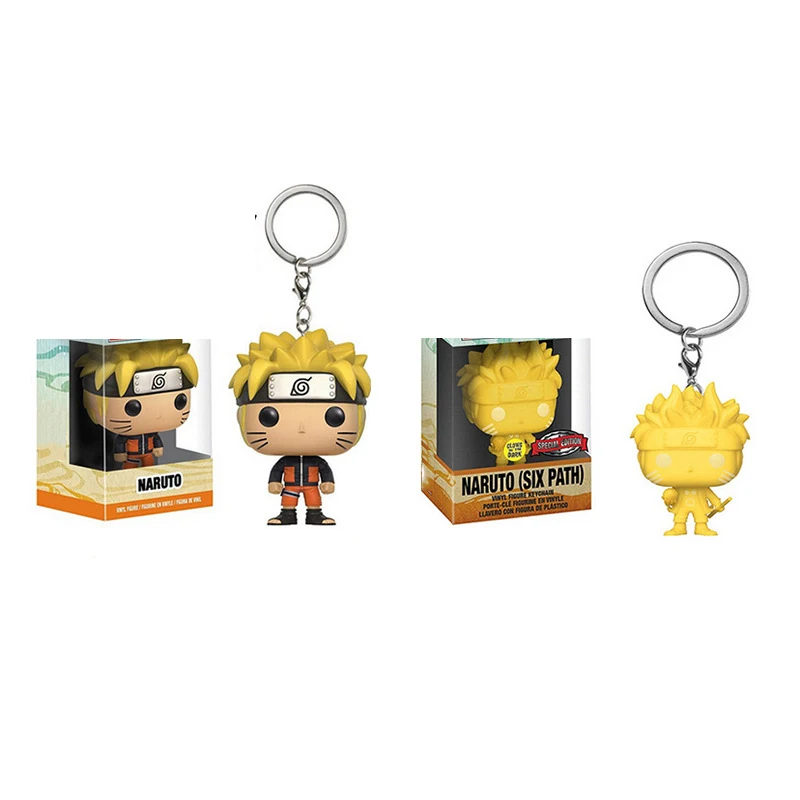 FUNKO NARUTOS brinquedos коллекция брелок ПВХ экшн фигурки модели игрушки для детей