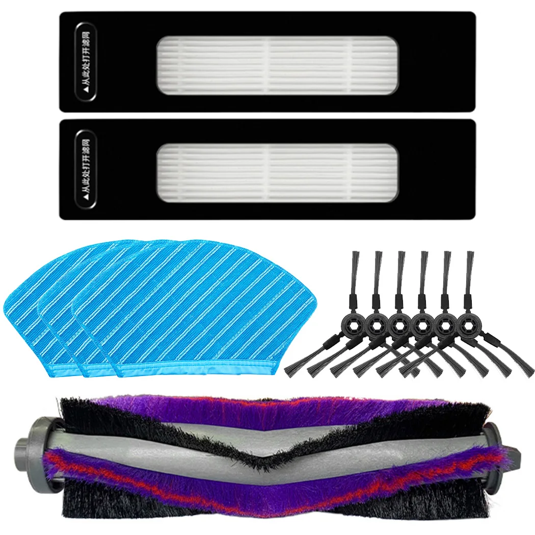 12Pcs/Set Detachable Roller Brushes Filters Side Brushes Mop Cloths For Midea M7/I10/ M71CN/R20M01BM71CN Vacuum Cleaner Parts
12Pcs/Set Detachable Roller Brushes Filters Side Brushes Mop Cloths For Midea M7/I10/ M71CN/R20M01BM71CN Vacuum Cleaner Parts
