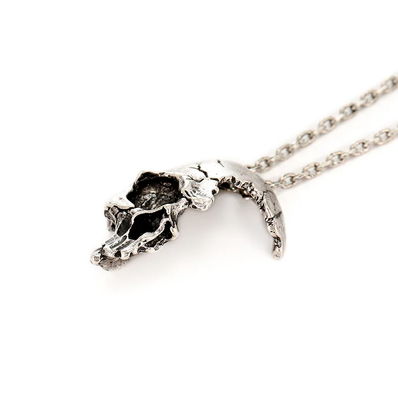 Restoring Ancient Ways Skeleton Head Half Face Necklace Metal Punk Small Design Pendant Choker Collarbone Chain Hot Sale New
Restoring Ancient Ways Skeleton Head Half Face Necklace Metal Punk Small Design Pendant Choker Collarbone Chain Hot Sale New
