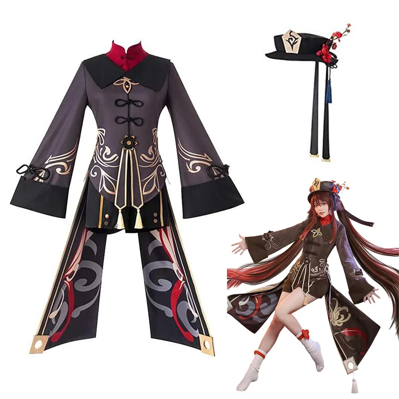 2 шт./лот Ху Тао Косплей Аниме геншин ударопрочный костюм Hutao полный комплект Униформа Хэллоуин костюмы для женщин
2 шт./лот Ху Тао Косплей Аниме геншин ударопрочный костюм Hutao полный комплект Униформа Хэллоуин костюмы для женщин