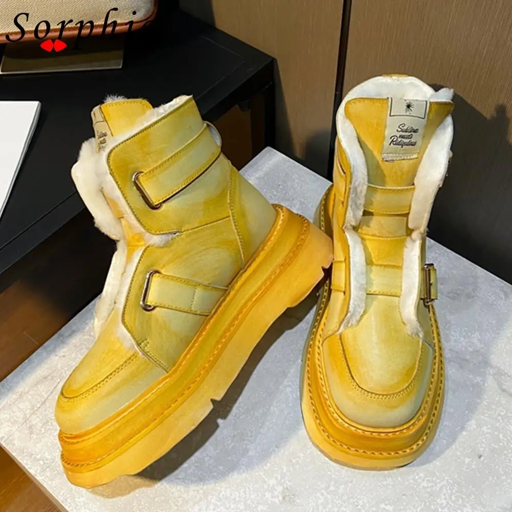 Female Motorcycle Boots For Women Snow Boots Winter Warm Plush Comfy New Yellow Boots Fashion Stylish Comfy Chunky Shoes Woman
Female Motorcycle Boots For Women Snow Boots Winter Warm Plush Comfy New Yellow Boots Fashion Stylish Comfy Chunky Shoes Woman