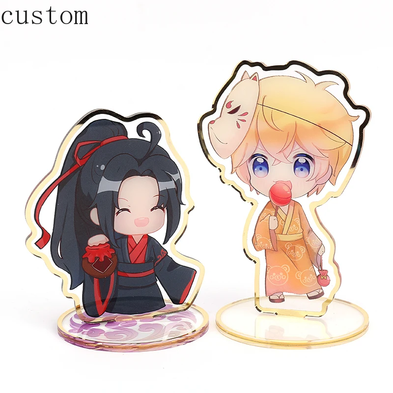 15cm Personalized Anime Gold Edge Acrylic Table Standees for Gift
15cm Personalized Anime Gold Edge Acrylic Table Standees for Gift