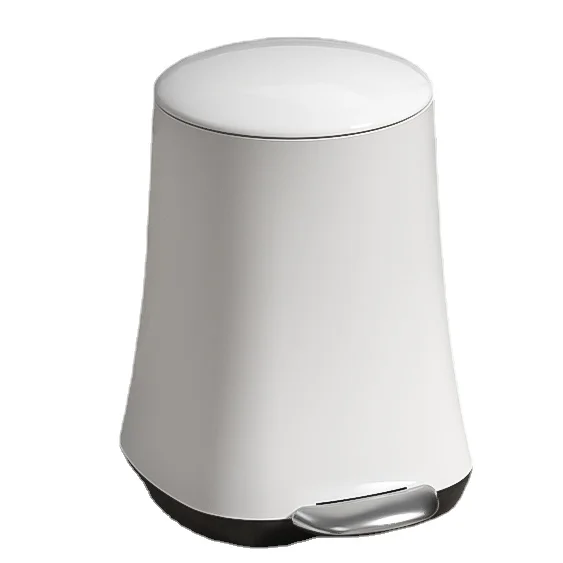 Nordic style dustbin pedal type household bedroom toilet creative wastebasket with cover
Nordic style dustbin pedal type household bedroom toilet creative wastebasket with cover