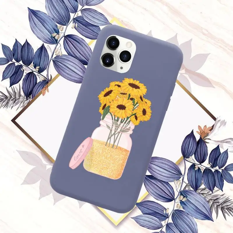 Flower Sun flower cartoon golden Phone Case Candy Color for iPhone 11 12 mini pro XS MAX 8 7 6 6S Plus X SE 2020 XR
Flower Sun flower cartoon golden Phone Case Candy Color for iPhone 11 12 mini pro XS MAX 8 7 6 6S Plus X SE 2020 XR