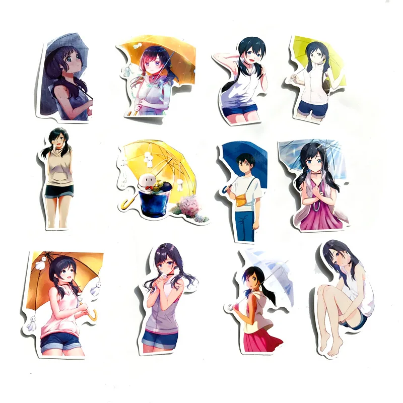50 Pcs/Set Anime Weathering With You Series Sticker DIY Laptop Suitcase Skateboard Decoration Stickers
50 Pcs/Set Anime Weathering With You Series Sticker DIY Laptop Suitcase Skateboard Decoration Stickers
