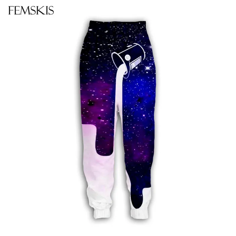 FEMSKIS 2020 New Fashion Space Galaxy Milk Dripping 3D Print Pants Men Women Trousers Sweatpants Hip-hop Full Printed Jogger
FEMSKIS 2020 New Fashion Space Galaxy Milk Dripping 3D Print Pants Men Women Trousers Sweatpants Hip-hop Full Printed Jogger