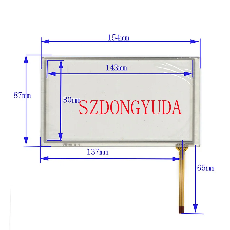 New Touchpad 6.2 Inch 4-Line 154*87 XWT715 Car GPS Navigation Touch Screen Digitizer Glass Sensor
New Touchpad 6.2 Inch 4-Line 154*87 XWT715 Car GPS Navigation Touch Screen Digitizer Glass Sensor