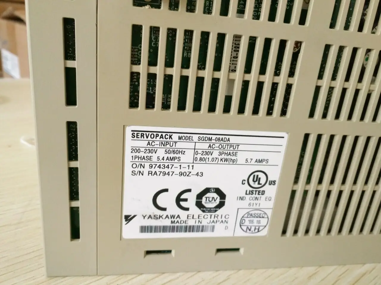 2 lots of Yaskawa servo stock SGDM-10ADA spot, low price promotion, welcome inquiry, bargain product
2 lots of Yaskawa servo stock SGDM-10ADA spot, low price promotion, welcome inquiry, bargain product