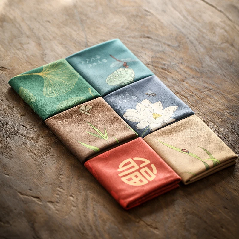 Painted Velvet Double-Sided and Water-Absorbing Tea Towel Lightweight Tea Cloth Towel Tea Tray Tablecloth Rag Tea Ceremony
Painted Velvet Double-Sided and Water-Absorbing Tea Towel Lightweight Tea Cloth Towel Tea Tray Tablecloth Rag Tea Ceremony