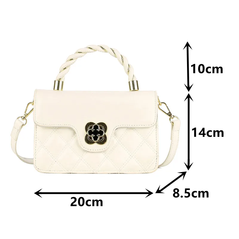 Diamond Lattice Crossbody Handbags for Women Luxury Leather Shoulder Bag Quilted Plaid Tote Bag Ladies Top Handle Messenger Bags
Diamond Lattice Crossbody Handbags for Women Luxury Leather Shoulder Bag Quilted Plaid Tote Bag Ladies Top Handle Messenger Bags