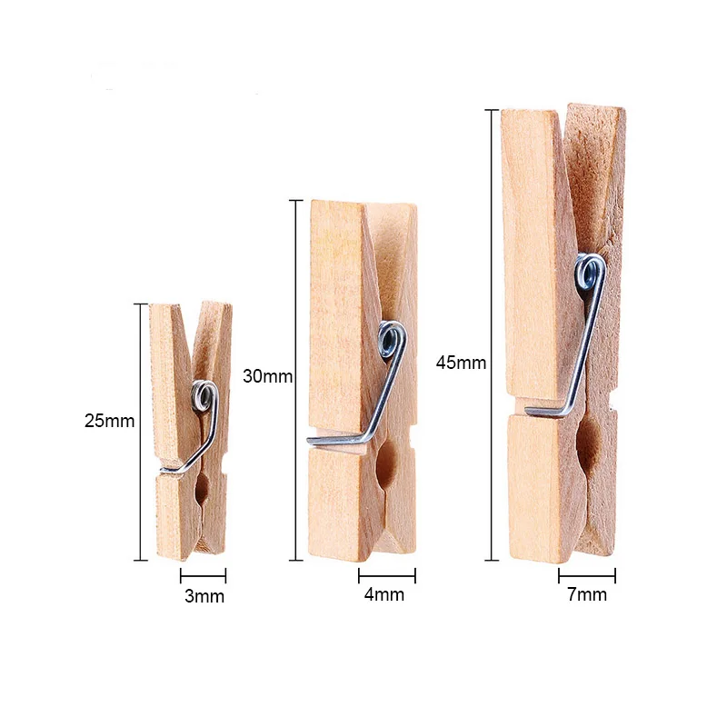 190Pc 25Mm,30Mm,45Mm 72Mm Wooden Paper Photo Clips Clothes Pegs Mini Clothespins Wood Crafts For Storage Wooden Clips With Rope
190Pc 25Mm,30Mm,45Mm 72Mm Wooden Paper Photo Clips Clothes Pegs Mini Clothespins Wood Crafts For Storage Wooden Clips With Rope