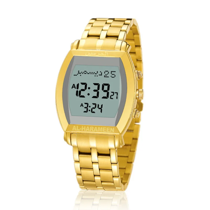 Muslim Azan Watch Wrist Clock with Adhan Time Prayer Reminder Islamic Ramadan Gift
Muslim Azan Watch Wrist Clock with Adhan Time Prayer Reminder Islamic Ramadan Gift