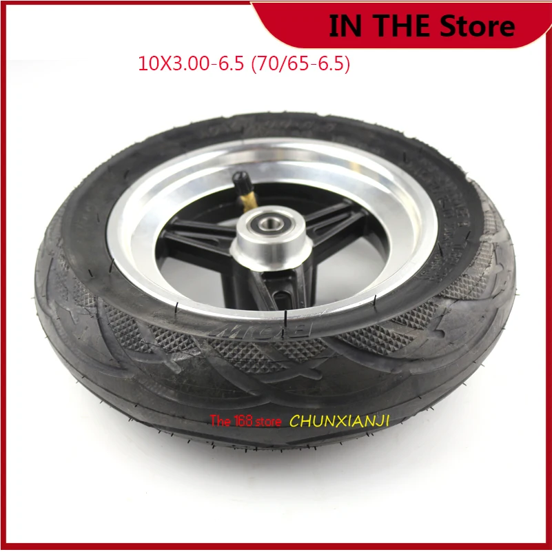 

High quality Tubeless Tire 70/65-6.5 10X3.00-6.5 Vacuum Tire alloy hub for Ninebot Mini Scooter 10 inch Balance Scooter