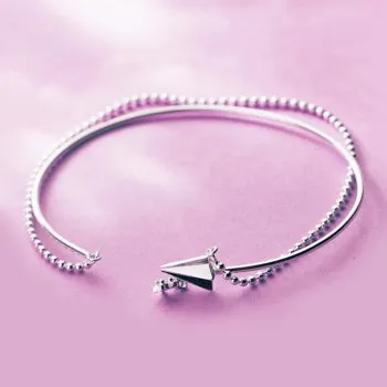 Paper Aircraft Bracelet Korean Net Red with A Stylish Small Fresh Double-layer Paper Aircraft Bracelet Jewelry Q4094
Paper Aircraft Bracelet Korean Net Red with A Stylish Small Fresh Double-layer Paper Aircraft Bracelet Jewelry Q4094