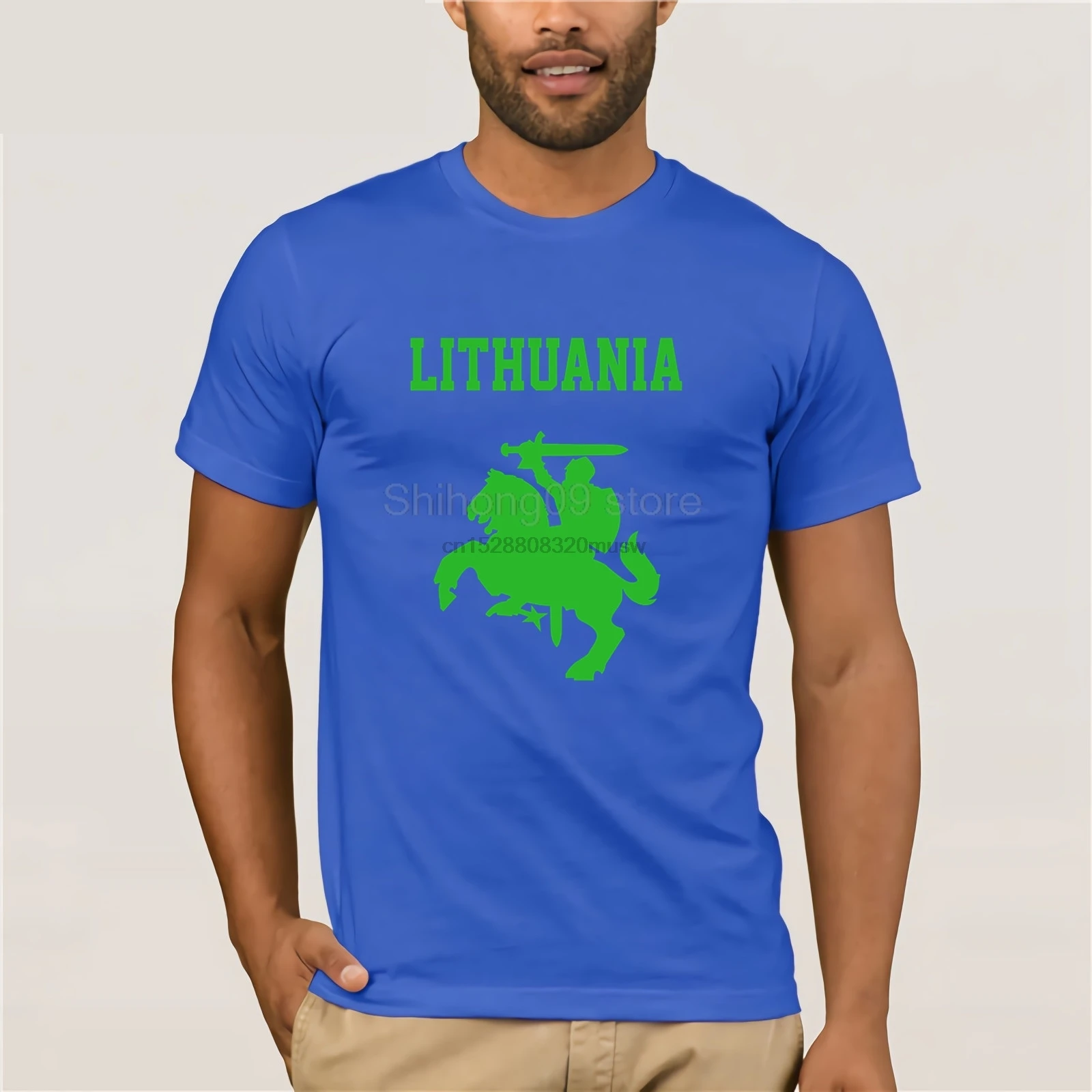 Hot Sale Summer Lithuania Coat of Arms Lietuva Vytis T-shirt Tee Shirt male teeshirt summer top tees man brand tee-shirt
Hot Sale Summer Lithuania Coat of Arms Lietuva Vytis T-shirt Tee Shirt male teeshirt summer top tees man brand tee-shirt