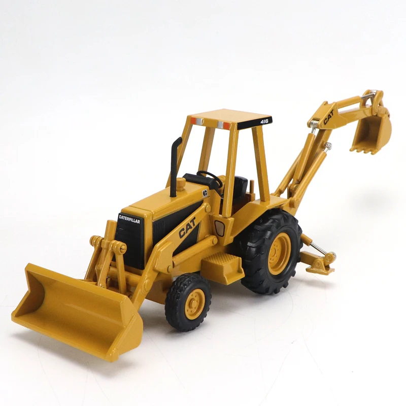 

Engineering Vehicle 1 / 32 Carter 416 Backhoe Loader Two Busy Alloy Model Excavator Table Swing Scene Gift Children's Toys