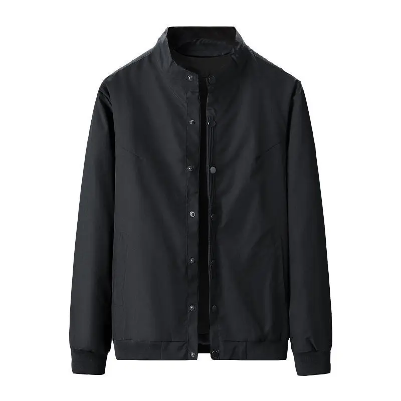 Jacket men's spring autumn casual loose collar slim tight men's jacket mature and stable men's top clothes
Jacket men's spring autumn casual loose collar slim tight men's jacket mature and stable men's top clothes