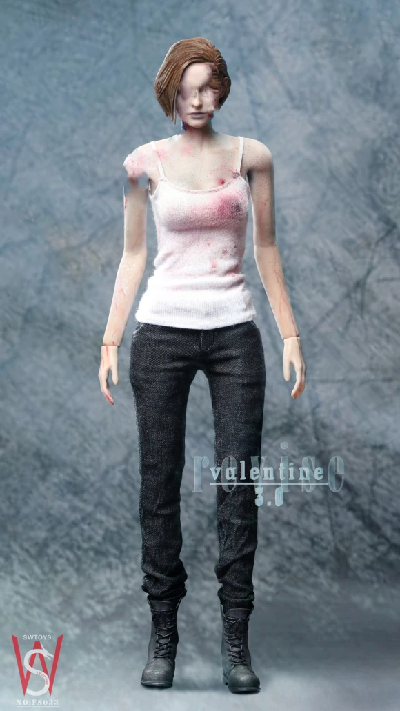 SWTOYS 1/6 FS033 Valentine 3.0 STARS Residents of Evils Policewoman Jills Female Body Model for 12" Head Collectible
SWTOYS 1/6 FS033 Valentine 3.0 STARS Residents of Evils Policewoman Jills Female Body Model for 12" Head Collectible