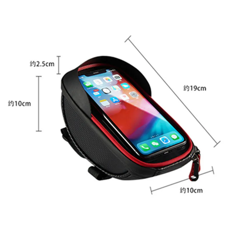 Lightweight Cycling Bicycle Bag Waterproof Front Handlebar Mobile Phone Bag Large Capacity Holder Screen Phone Mount Supplies
Lightweight Cycling Bicycle Bag Waterproof Front Handlebar Mobile Phone Bag Large Capacity Holder Screen Phone Mount Supplies