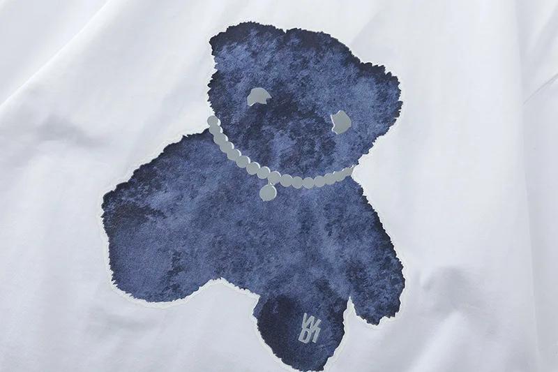 2021ss WE11DONE 3M Reflective Bear Short Sleeve Unisex 100% 1:1 Cotton T-Shirts Oversized Streetwear Men Women Tee
2021ss WE11DONE 3M Reflective Bear Short Sleeve Unisex 100% 1:1 Cotton T-Shirts Oversized Streetwear Men Women Tee