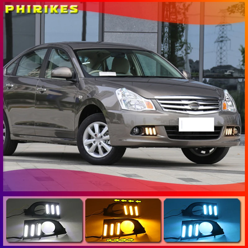 2pcs For Nissan sentra Sylphy 2006 2007 2008 LED DRL Daytime Running Lights Daylight yellow turn Signal lamp
2pcs For Nissan sentra Sylphy 2006 2007 2008 LED DRL Daytime Running Lights Daylight yellow turn Signal lamp