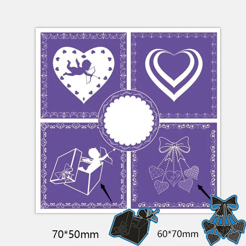 New Metal Cutting heart angel Stencils for DIY Scrapbooking Paper Cards Craft Making Craft Decoration
New Metal Cutting heart angel Stencils for DIY Scrapbooking Paper Cards Craft Making Craft Decoration