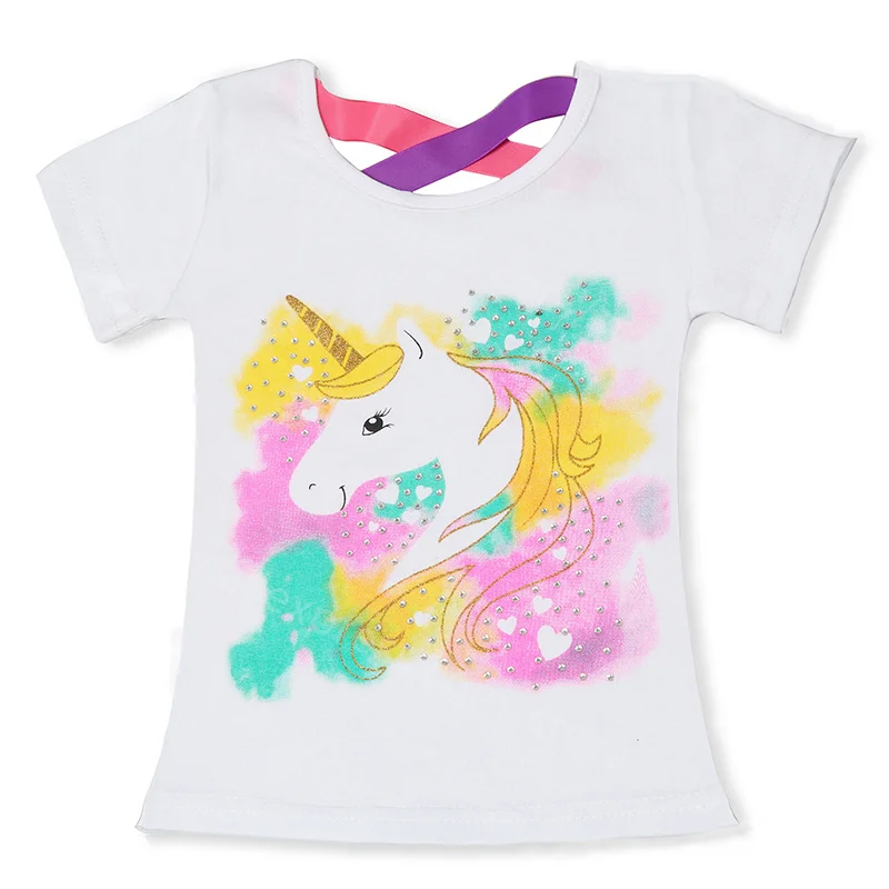 Girl Cartoon T Shirt for Girls Unicorn T Shirt 2 3 4 5 6 Year Kids Clothes Boys Summer Short Sleeve Shirts for Party
Girl Cartoon T Shirt for Girls Unicorn T Shirt 2 3 4 5 6 Year Kids Clothes Boys Summer Short Sleeve Shirts for Party