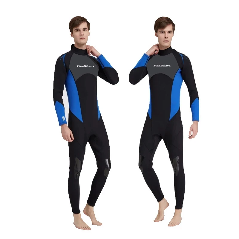 3MM neoprene Wetsuit men's long-sleeved Scuba diving suit surfing snorkeling one-piece set winter spearfishing thermal Swimsuit
3MM neoprene Wetsuit men's long-sleeved Scuba diving suit surfing snorkeling one-piece set winter spearfishing thermal Swimsuit