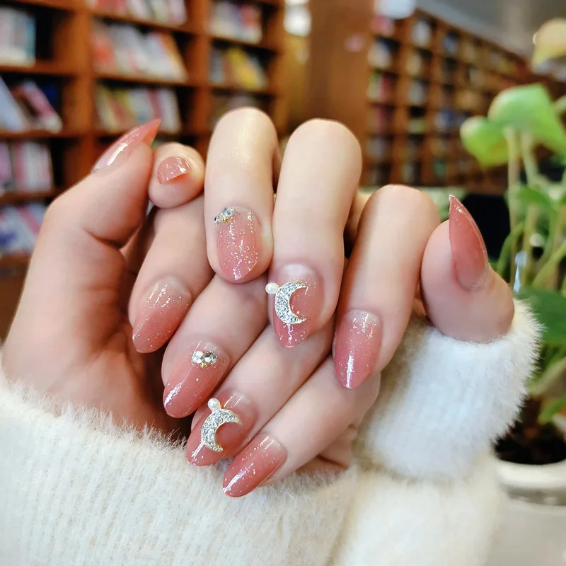 24pcs Pink Wear Short Paragraph Fashion Manicure Patch False Nails Save Time Wearable Jelly Nail Patch CIN6 899
24pcs Pink Wear Short Paragraph Fashion Manicure Patch False Nails Save Time Wearable Jelly Nail Patch CIN6 899