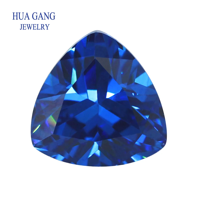 5A Blue Trillion Shape Cubic Zirconia Brilliant Cut Loose CZ Stone Synthetic Gems Beads For Jewelry 3x3-10x10mm
5A Blue Trillion Shape Cubic Zirconia Brilliant Cut Loose CZ Stone Synthetic Gems Beads For Jewelry 3x3-10x10mm